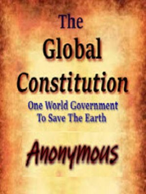 cover image of The Global Constitution